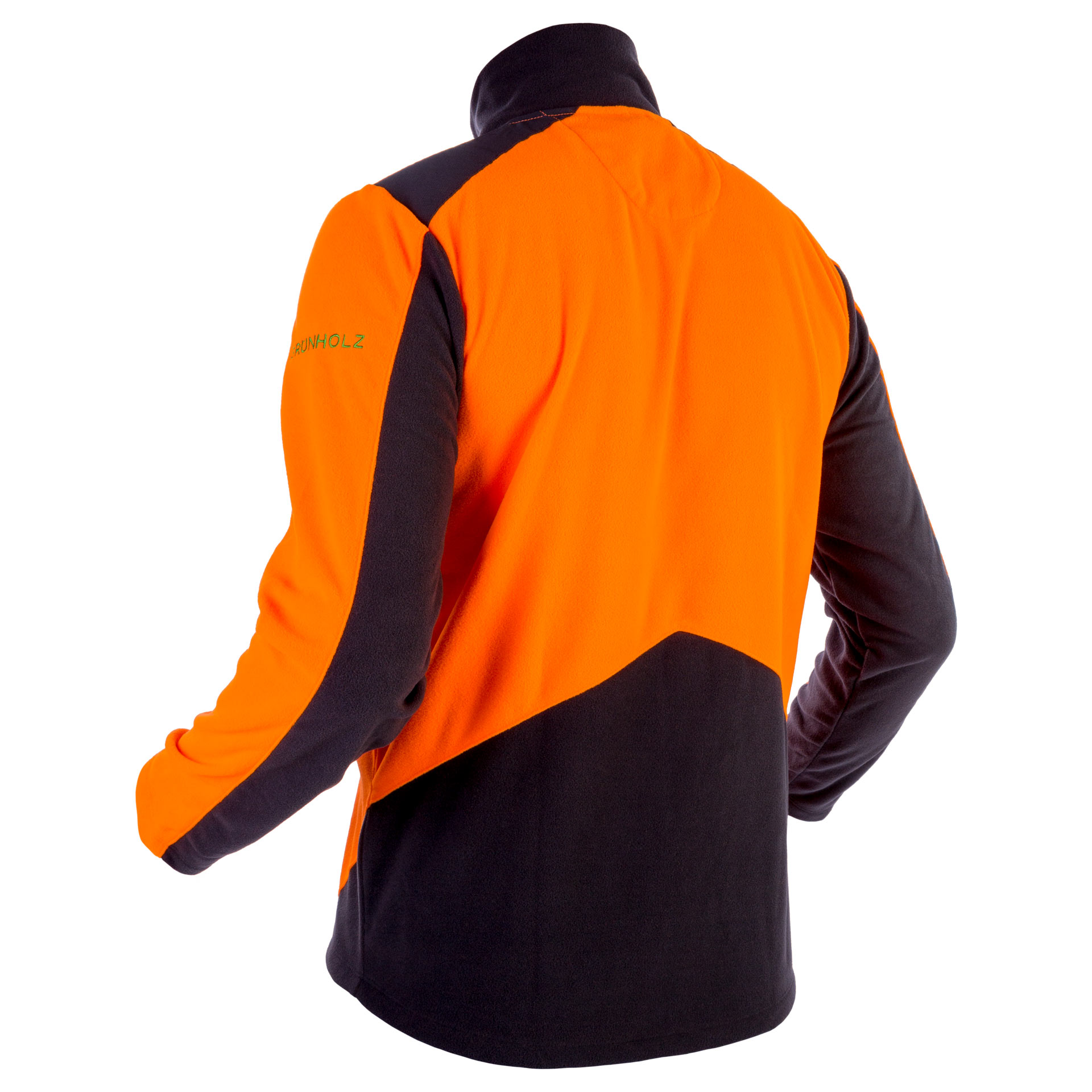 GRÜNHOLZ® Pro³® Fleeceshirt orange-anthrazit - KWF-Profi