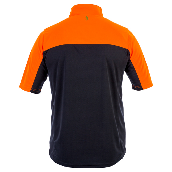 Forst-Extrem Beginner 2.0 Funktionsshirt - kurzarm - Anthrazit-Orange