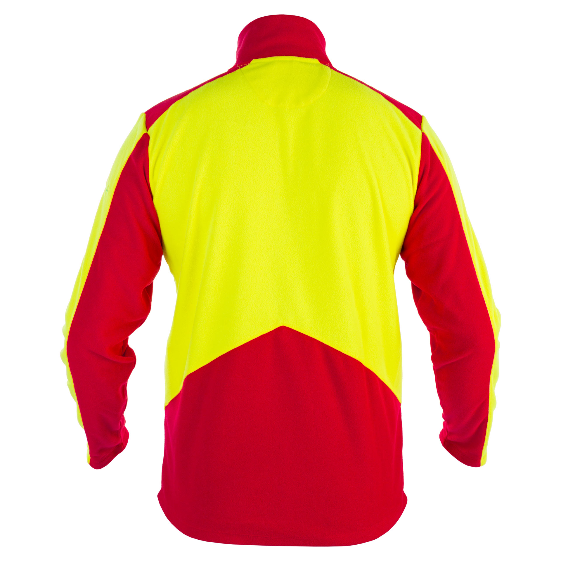 GRÜNHOLZ® Pro³® Fleeceshirt rot-gelb - KWF-Profi