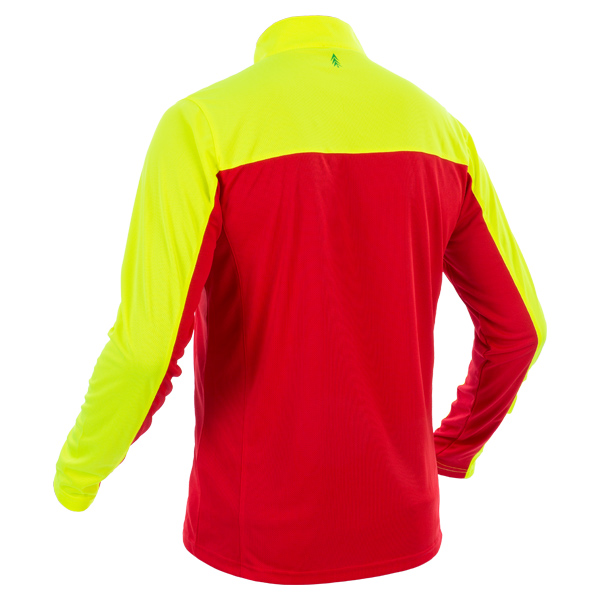 Forst-Extrem Beginner 2.0 Funktionsshirt - langarm - Rot-Gelb