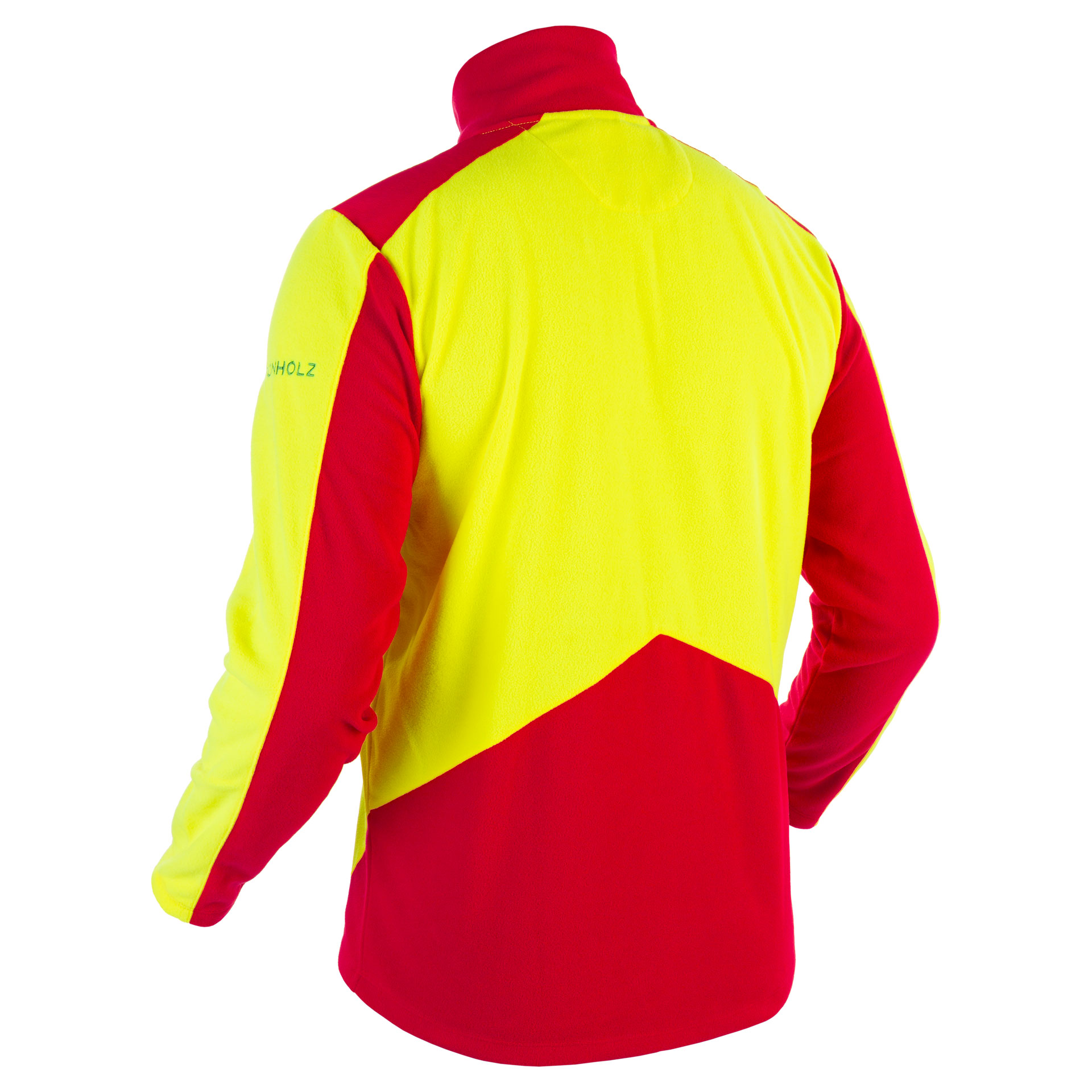 GRÜNHOLZ® Pro³® Fleeceshirt rot-gelb - KWF-Profi