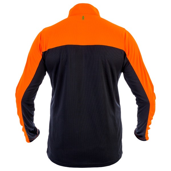 Forst-Extrem Beginner 2.0 Funktionsshirt - langarm - Anthrazit-Orange