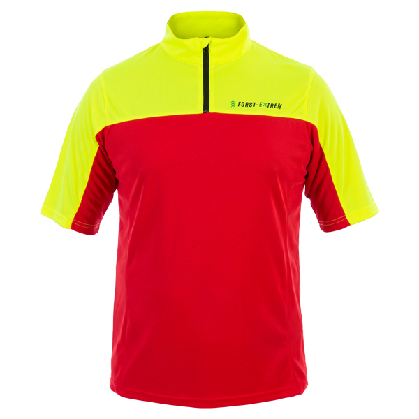 Forst-Extrem Beginner 2.0 Funktionsshirt - kurzarm - Rot-Gelb
