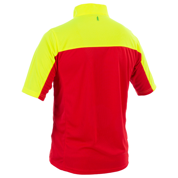 Forst-Extrem Beginner 2.0 Funktionsshirt - kurzarm - Rot-Gelb