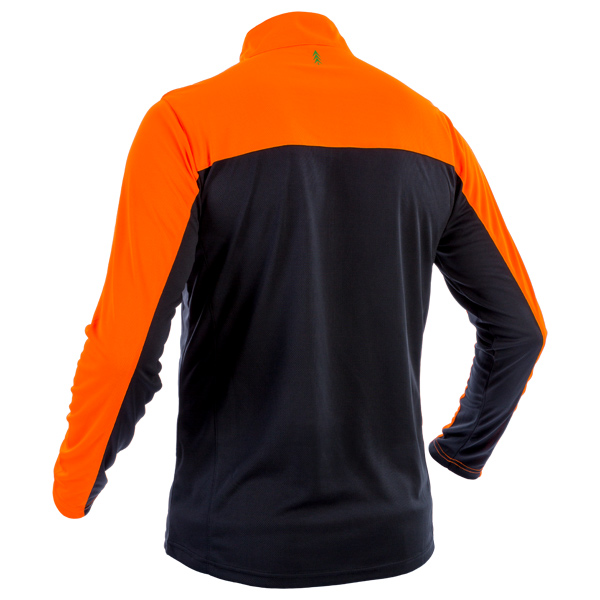 Forst-Extrem Beginner 2.0 Funktionsshirt - langarm - Anthrazit-Orange