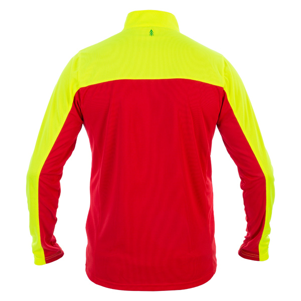 Forst-Extrem Beginner 2.0 Funktionsshirt - langarm - Rot-Gelb